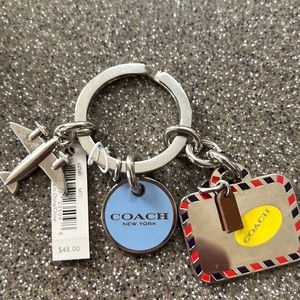 Coach “Travel” key chain